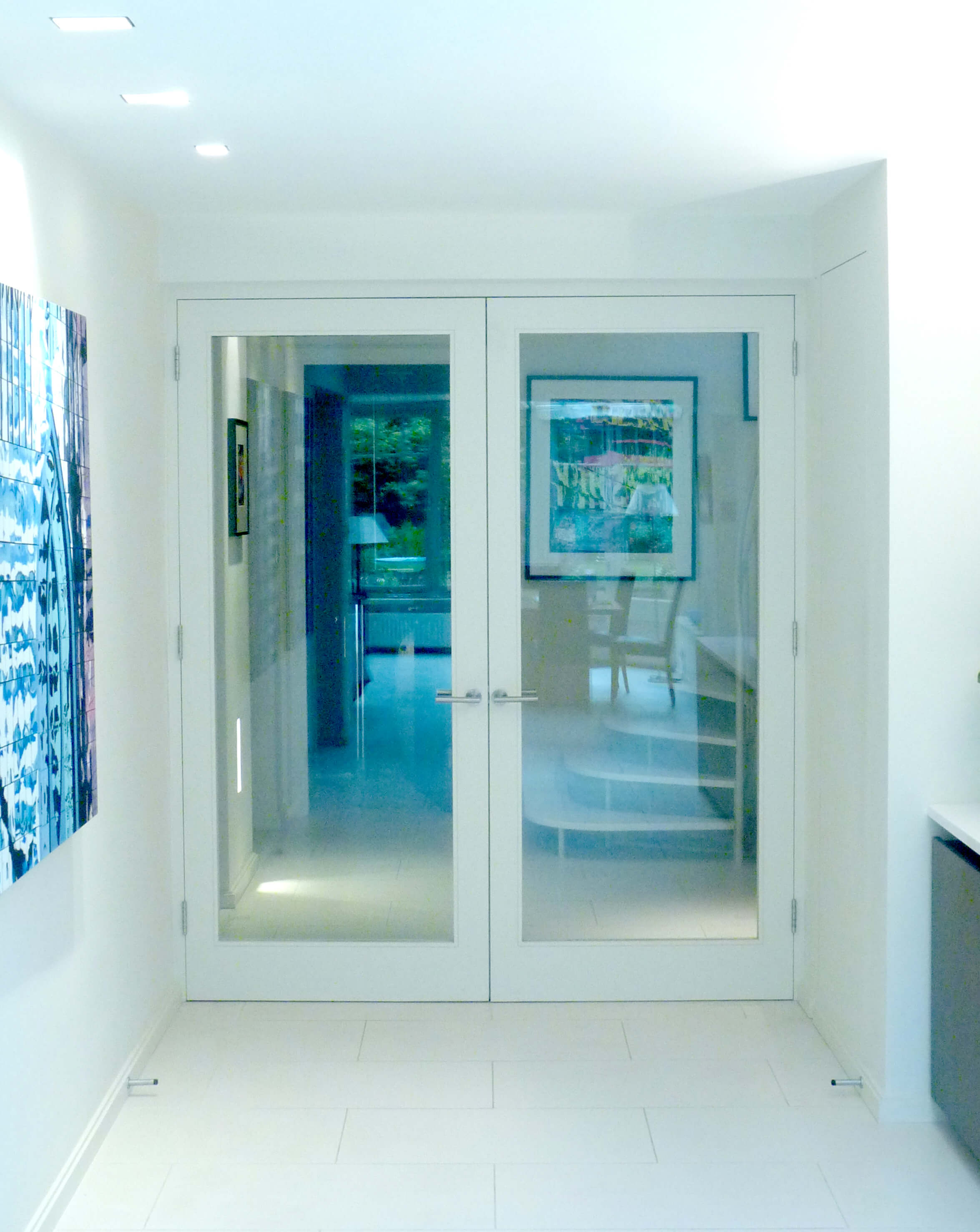 Interior Double Doors with Glass - London Door Company
