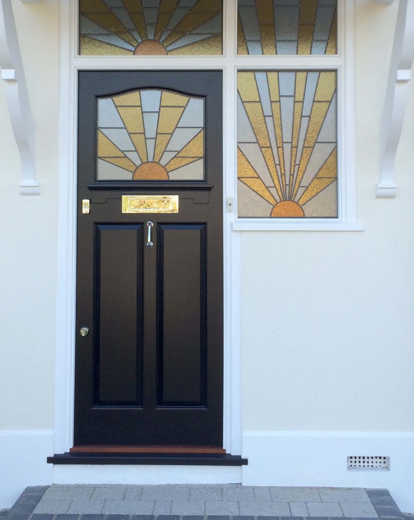 Art Deco Style Front Door London Door Company