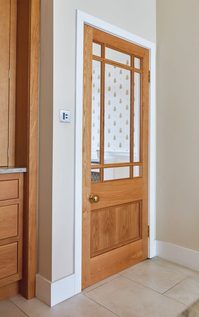 Solid Oak Glazed Internal Door London Door Company