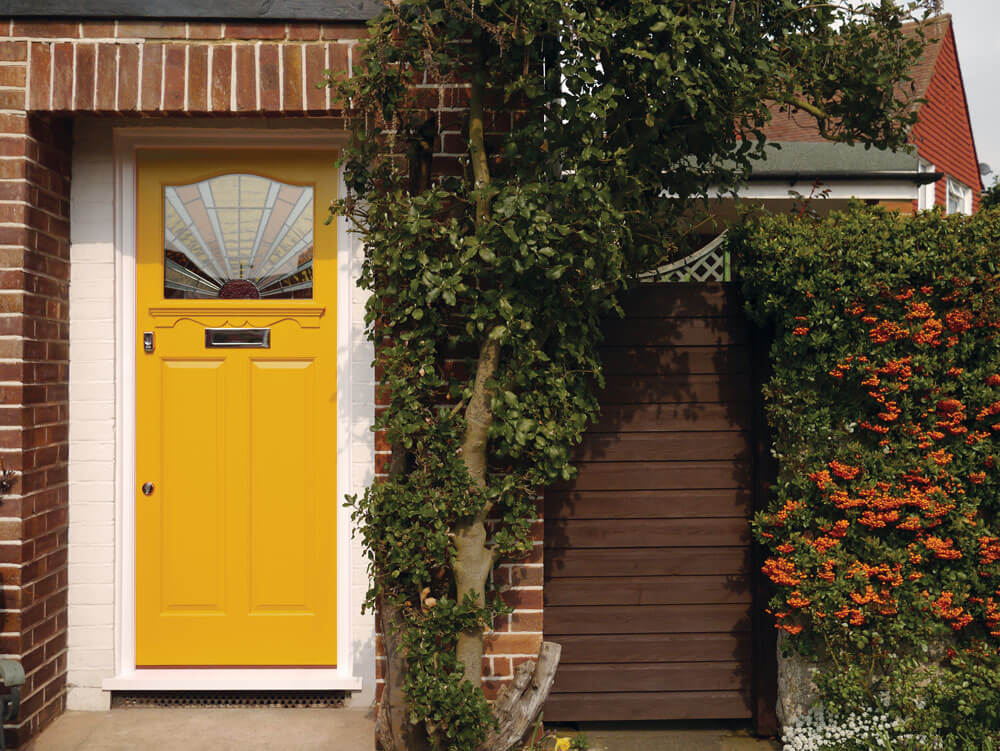 art deco front door