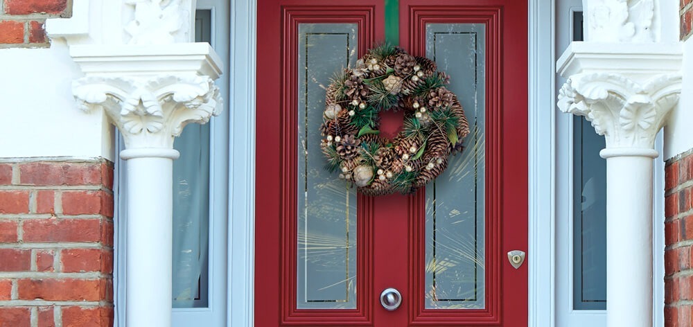 Vibrant Red Door