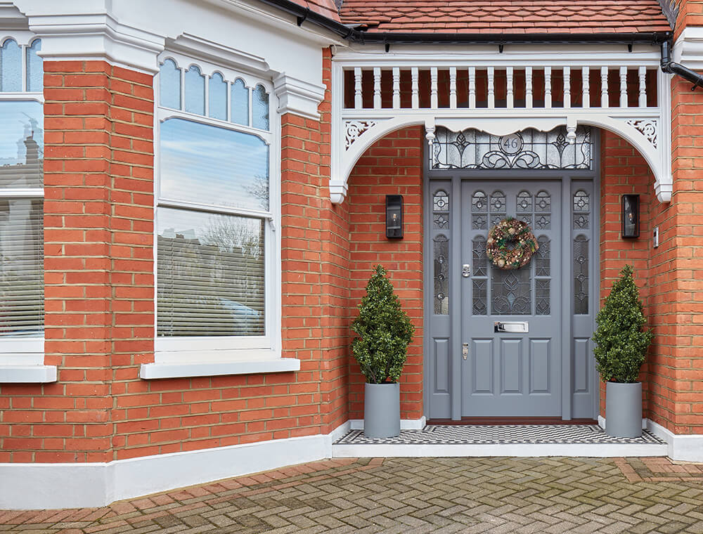 victorian new front door