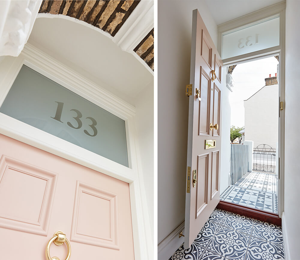 Pink Victorian Door