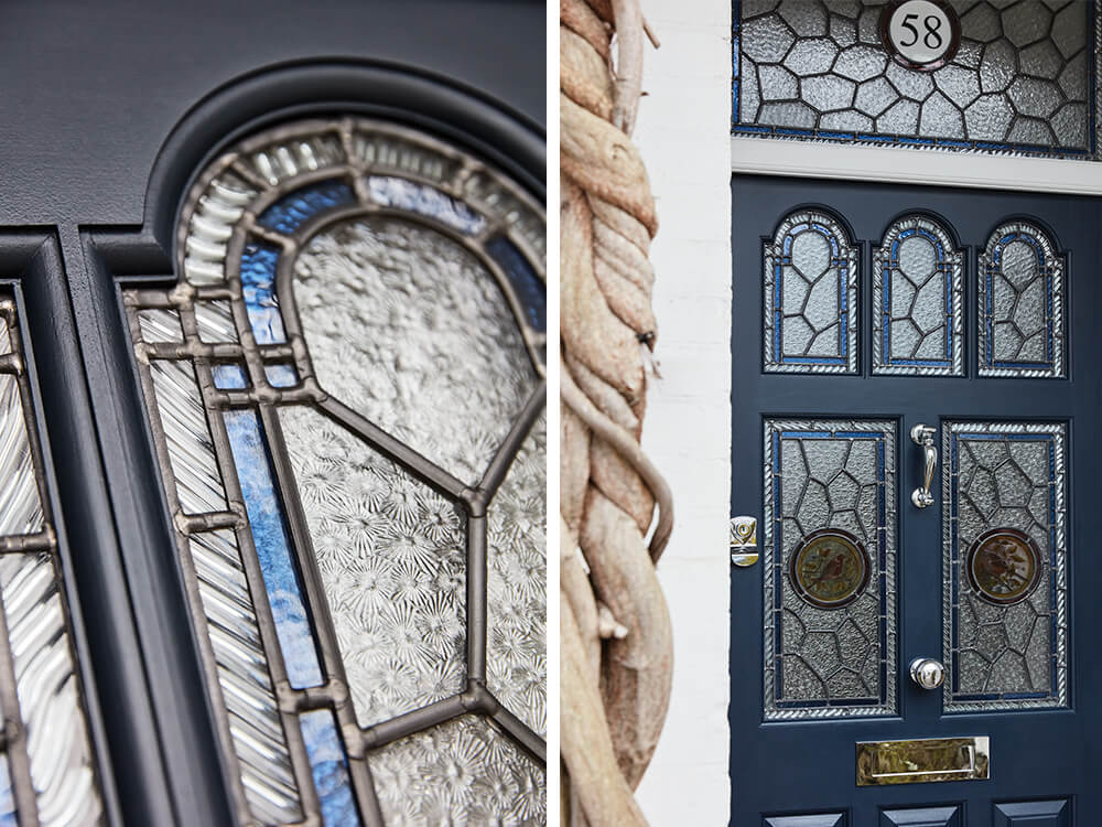 Stained glass doors - Victorian Stained Glass Doors