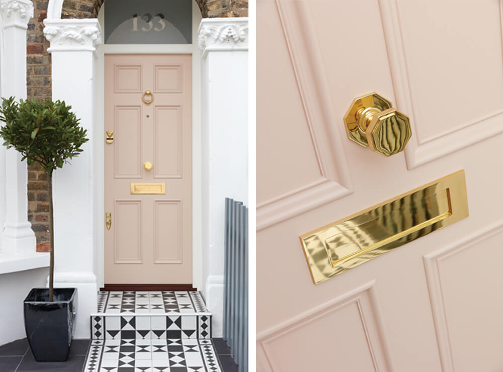 Pink Victorian Door