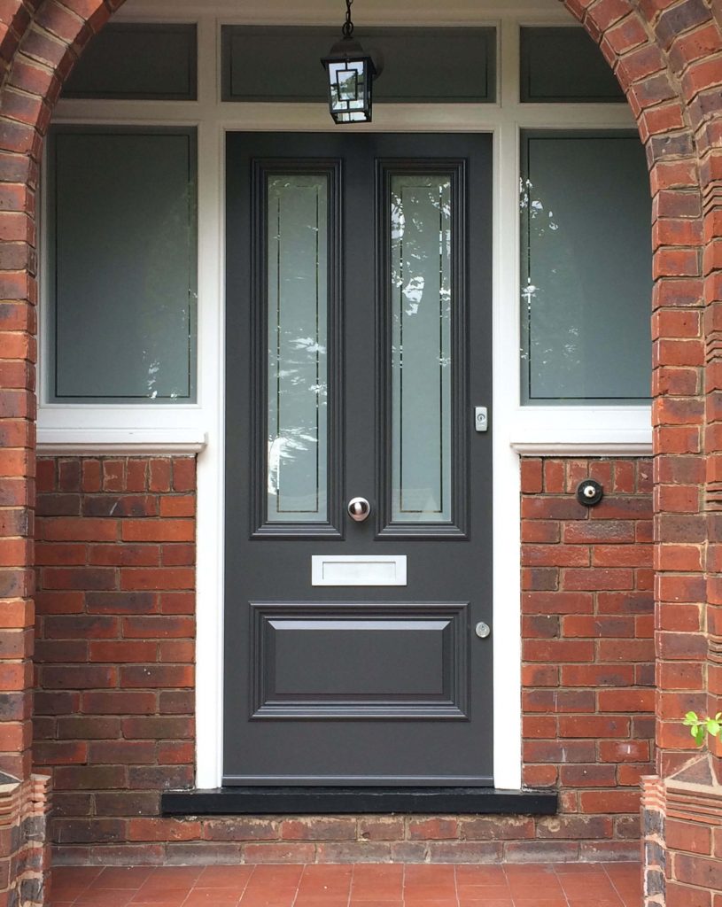 Victorian Etched Glass Door London Door Company