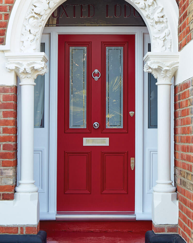 Red Victorian Front Door London Door Company