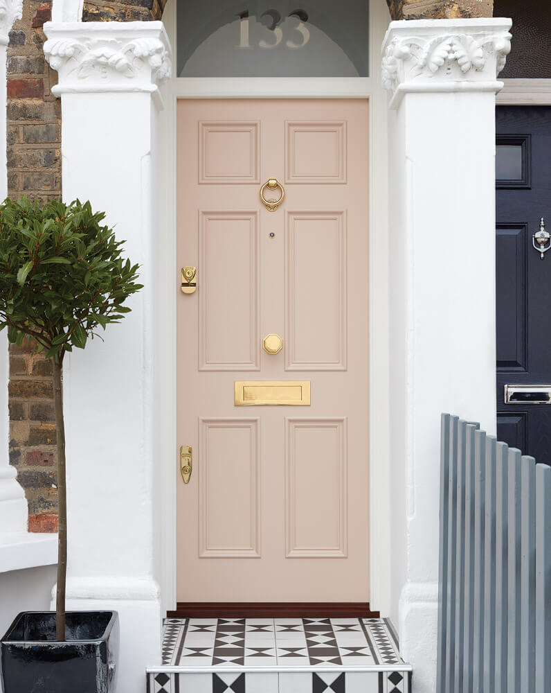 Pink Victorian Door London Door Company