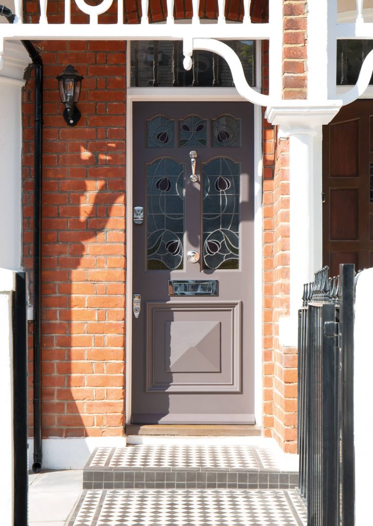 Victorian Door With Stained Glass Front Doors London Door Company