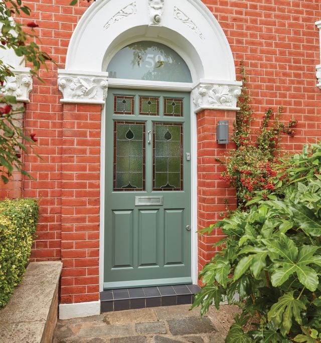 We are green with envy at this stunning Victorian front door.

The owner of this impressive Victorian property wanted a front door that looked stylish and fresh yet in keeping with the architectural integrity of their home. The door is part-glazed with seven panels, a Pewter green paint finish, unique door furniture and cutting-edge locking systems.
-
-
-
-
#londondoorcompany #londondoor #londondoorco #frontdoor #doorsoflondon #londonhome #homeexterior #kerbappeal #doorsofinstagram #doortraits #frontdoorideas #greendoor #greenhome #victorianproperty #victorianreno #victorianproperty #periodhome #periodproperty